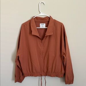 Old Navy Rust-Tone Zip Front Bomber Jacket